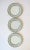 French Antique French Plates for Bonwit Teller & Co. New York - Set of 3 For Sale - Image 3 of 11