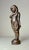 Metal Antique 19th Century Figural Bronze Little Girl Child Wax Seal Statue Figure For Sale - Image 7 of 9