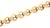 Mid 20th Century Knife Edge 14k Two Tone Gold Round Link Bracelet For Sale - Image 4 of 5