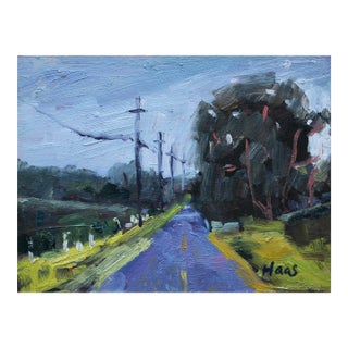 Quiet Places Collection — Modern Original Landscape (Original Oil on Canvas) For Sale