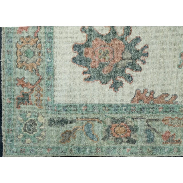 Turkish Turkish Oushak Runner Rug 2'10" x 18'9" #17360 For Sale - Image 3 of 8