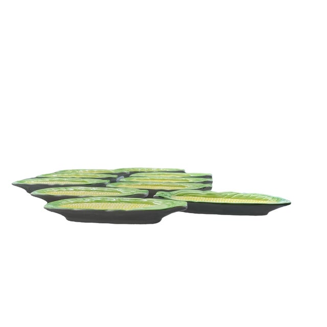 Mid 20th Century Mid 20th Century Corn Husk Serving Dishes- Set of 9 For Sale - Image 5 of 6