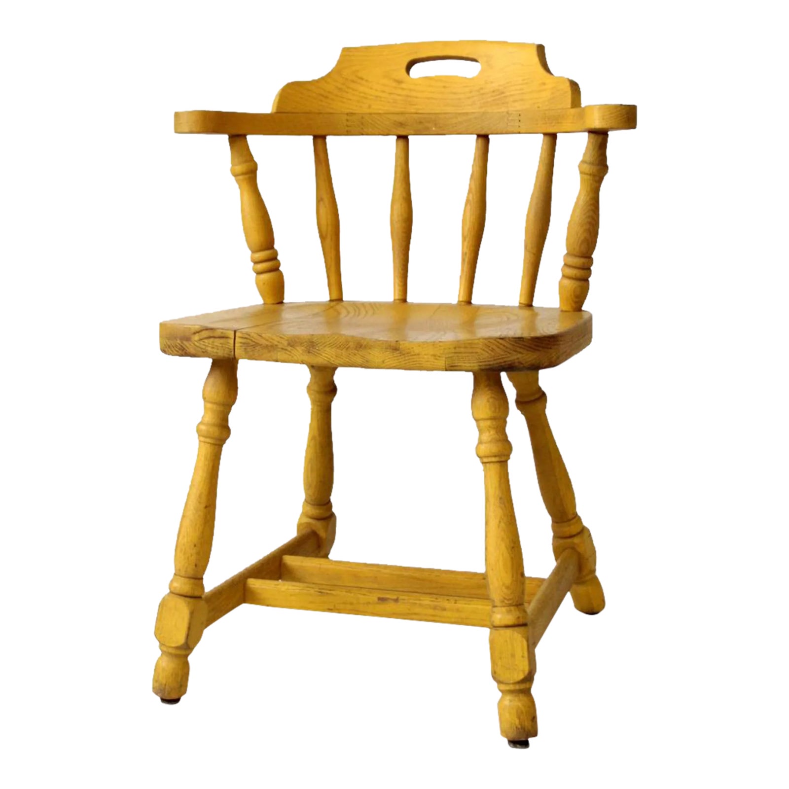 MidCentury Buckstaff Captains Chair Chairish