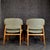 Mid-Century Modern Set of Chairs by Aksel Bender Madsen & Ejner Larsen for Fritz Hansen, 1960s For Sale - Image 3 of 14