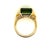 Traditional Natural Tourmaline Diamond Ring 14 Y Gold 6.15 TCW Certified For Sale - Image 3 of 11
