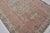 1950s Vintage Distressed Anatolian Area Rug, Faded Terracotta and Grey-Blue Floral Medallion For Sale - Image 5 of 10