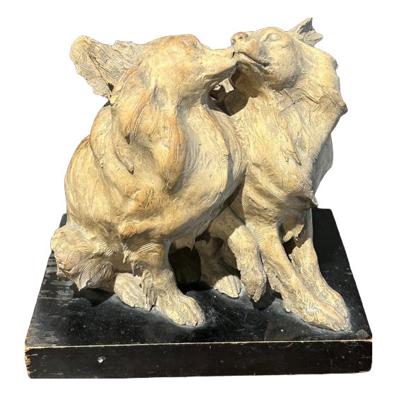 Terracotta Dogs from Guido Cacciapuoti For Sale