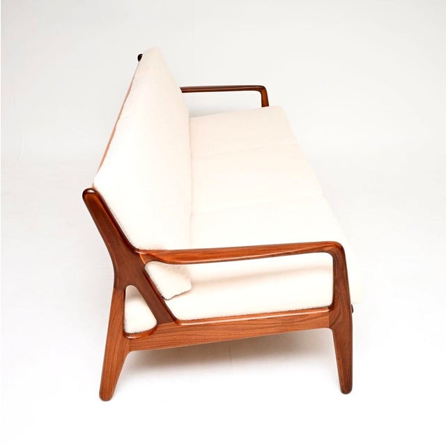 Arne Vodder Vintage Danish Sofa Bed by Arne Vodder from Vamø, 1960s For Sale - Image 4 of 11