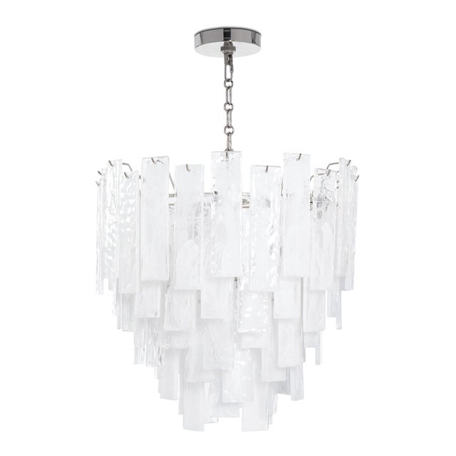 Regina Andrew Glacier Water Glass Chandelier, Small For Sale In Detroit - Image 6 of 8