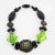 Angela Caputi Angela Caputi Black and Green Resin Choker Necklace For Sale - Image 4 of 10