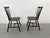 Black Set of Swedish Chairs Teak by S. E. Fryklund for Hagafors, 1960s For Sale - Image 8 of 16