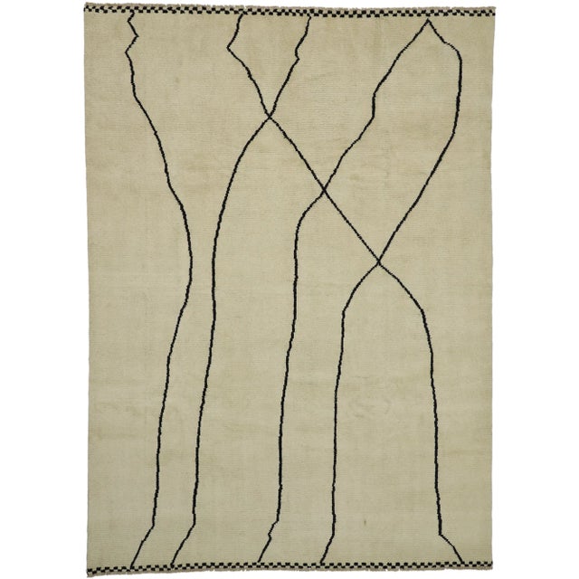 Large Moroccan Style Area Rug - 10'00 X 13'09 For Sale - Image 9 of 9