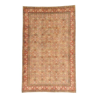 Antique Persian Tabriz Rug, 05'04 X06'08 For Sale