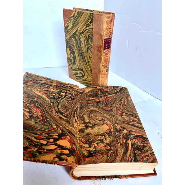 Antique Gustaf Froding Leather Bound Poetry Volumes From Sweden - Set of 2 For Sale - Image 10 of 11
