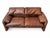 Animal Skin Leather Maralunga Two-Seater Sofa by Vico Magistretti for Cassina, 1980s For Sale - Image 7 of 7