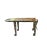 Wood Late 20th Century Tibetan Tiger Console Table, Hand-Carved & Painted Wood, Safari, 59"w For Sale - Image 7 of 10