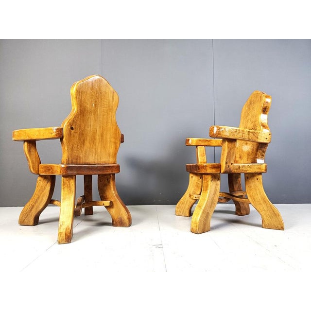 Vintage Brutalist Armchair, 1960s For Sale - Image 12 of 14