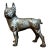 Vintage Cast Iron Dog Doorstop For Sale