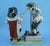 19th Century Porcelain Jester in the Pillory and King from Imperial Manufactory Vienna, Austria For Sale - Image 5 of 18
