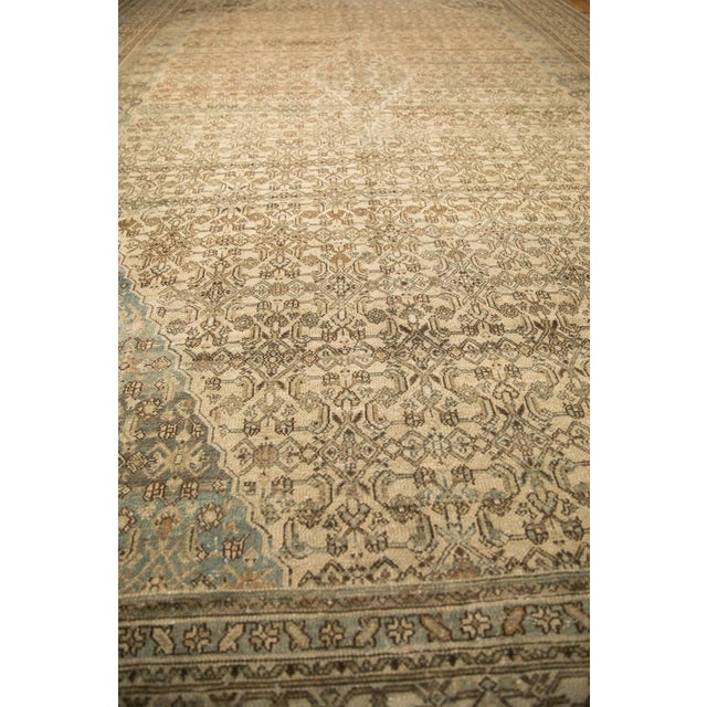 Traditional Vintage Distressed Bibikabad Carpet - 10'7" x 18'4" For Sale - Image 3 of 12