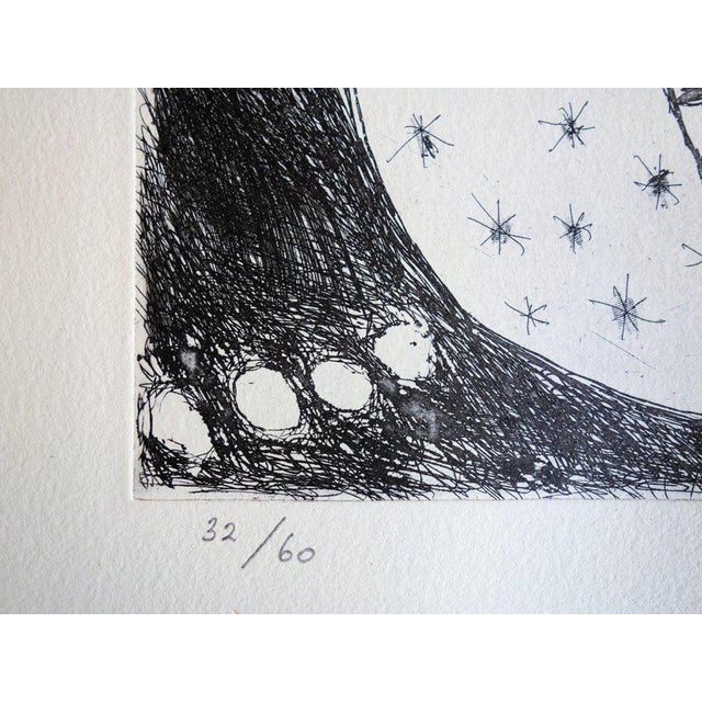 Théo Tobiasse, After Eden, Original Etching For Sale - Image 7 of 9