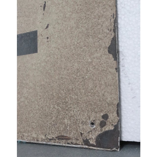 Newly Made Reclaimed Ice for Sale Aluminum Movie Prop Sign For Sale - Image 11 of 12