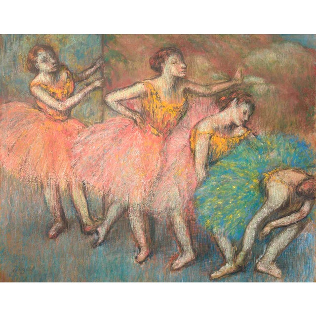 Edgar Degas Quatre Danseuses Limited Edition For Sale