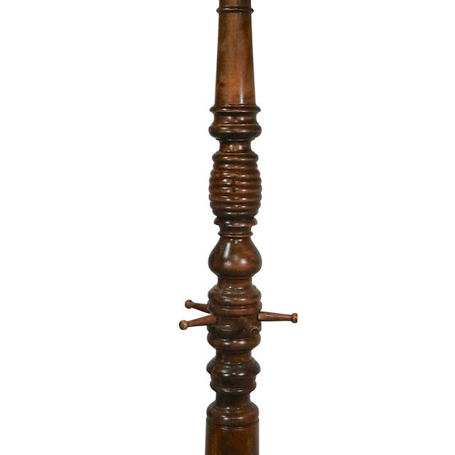 19th Century Victorian Walnut Coat Rack Coat Tree For Sale - Image 13 of 13