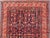 Tribal Antique Kurdish Rug With Navy Blue Field, Red Tribal Motifs and Ivory Border 4'9 X 6'5 For Sale - Image 3 of 10