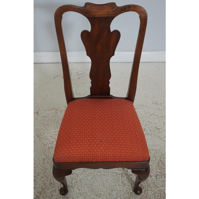 Age: Approx: 30 Years Old Details: Centennial Finish Solid Cherry Quality Construction Queen Anne Legs And Pad Feet Clean...
