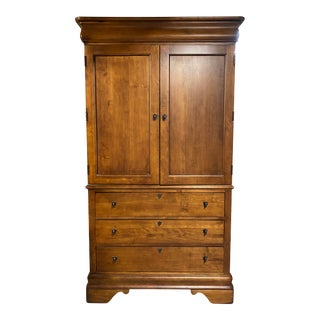 Late 20th Century Thomas Kinkade Chateau Royale Armoire For Sale