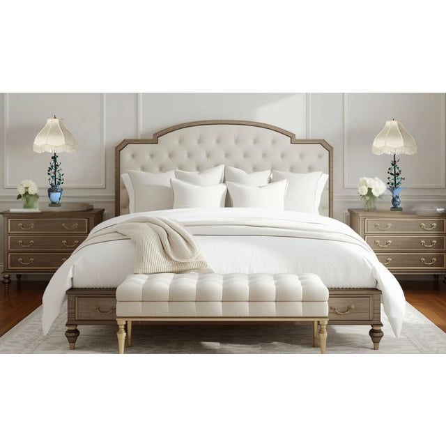 Vintage Tole Floral Topiary Silver Plate Cache Pot Table Lamp - A Pair For Sale - Image 11 of 18