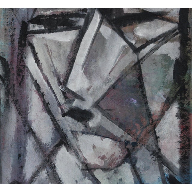 Florentine School Artist, Hidden Portraits XXI, 1990s, Acrylic on Canvas, Framed For Sale - Image 7 of 10