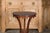 Wood Italian 1800s Walnut Guéridon Side Table with Carved Apron and Gilt Spheres For Sale - Image 7 of 12