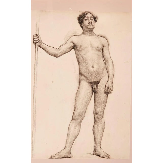 An École des Beaux-Arts academic study, France, circa 1880.