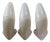 Swedish Ceramic 6035 Wall Lights by Stig Carlsson for Ifö, 1950s, Set of 3 For Sale