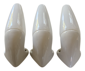 Swedish Ceramic 6035 Wall Lights by Stig Carlsson for Ifö, 1950s, Set of 3
