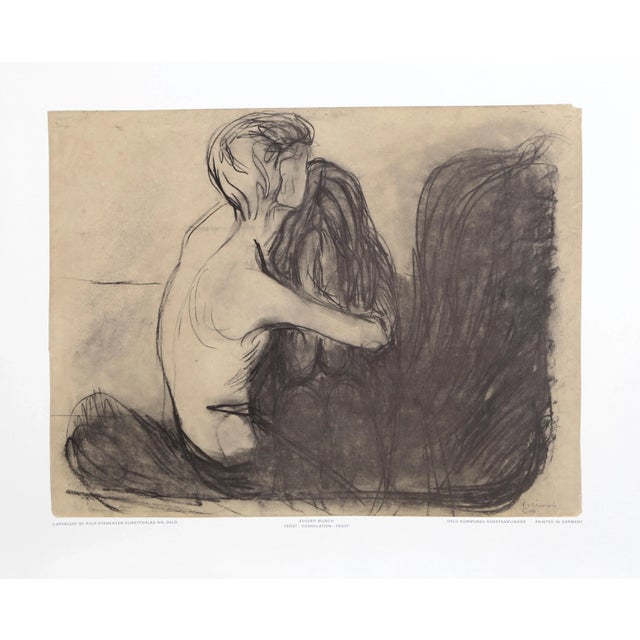 1960s Edvard Munch, Consolation, Poster For Sale - Image 5 of 5