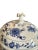 Late 20th Century Original Bohemian Zwiebelmuster Blue Onion Soup Tureen With Twisted Top Lid For Sale In New York - Image 6 of 12