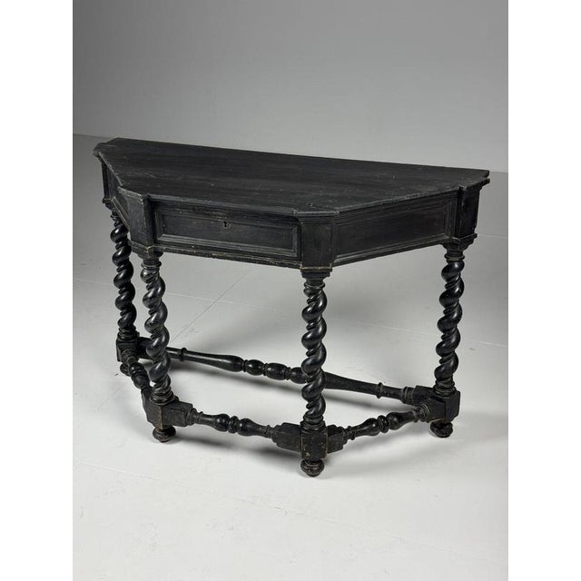 Black Side Table, 1800s For Sale - Image 12 of 18