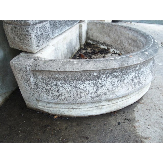 Voisins-Le-Bretonneux Cast Vintage Garden Wall Fountain From France, C. 1970s For Sale - Image 13 of 18