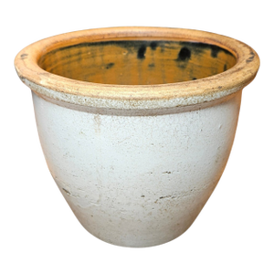 Antique Stoneware Salt-Glazed Crock