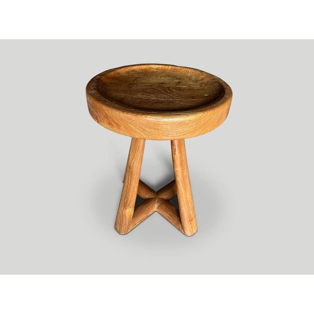 2010s Andrianna Shamaris Tall Tray Side Table or Entry Table For Sale - Image 5 of 5