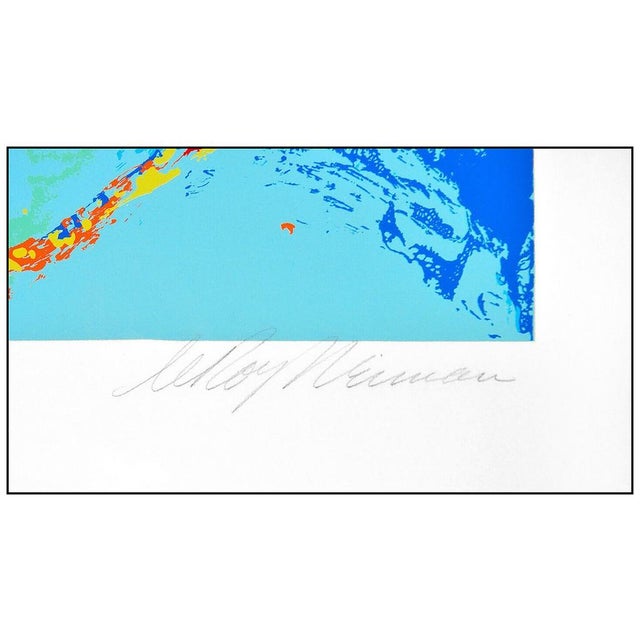 Leroy Neiman 1970s Kenya Leopard, LeRoy Neiman For Sale - Image 4 of 6