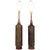 Wood 1959 Aldo Londi Bitossi 'Milano Moderna' Ceramic Lamps - a Pair For Sale - Image 7 of 7