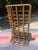 Vintage Brown Jordan Rattan Wingback Chair, With New Sunbrella Cushion For Sale In San Diego - Image 6 of 12