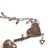Late 20th Century Vintage Thomas Mann Sterling and Brass Heart Charm Necklace For Sale - Image 5 of 12