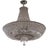 Chandelier in Strass Crystal, Spain, 1970s For Sale