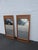 This gorgeous Pair of Mirrors is made out of wood, burlwood, veneer, and mirror. The Mirrors were made by Basic Witz, they...