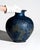 Crystalline blue ceramic vase – albert kiessling, germany, 1996 a striking studio ceramic vase with deep cobalt-blue...